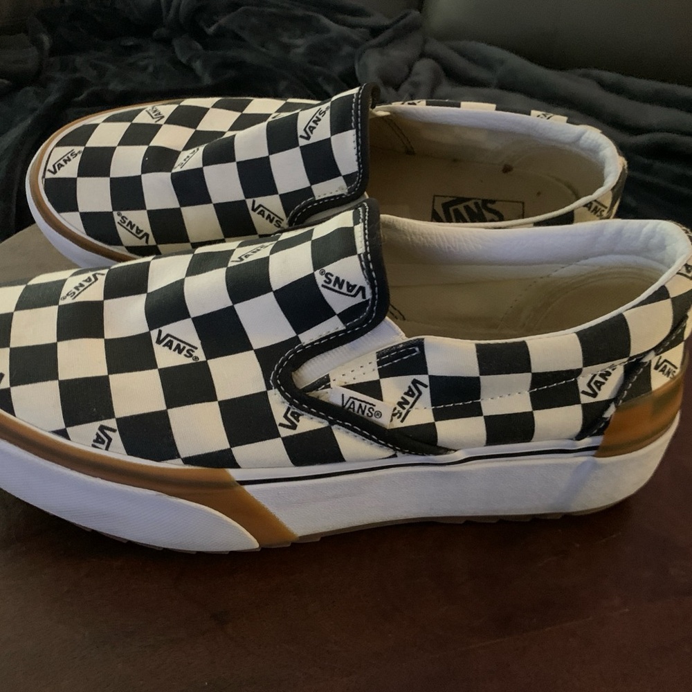 Vans Stacked Checkerboard Slip-on sneaker